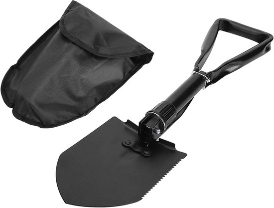 Große Multifunktionale Klappschaufel 48 X 15 X 11 5 Cm Klappschaufel Mit Aufbewahrungstasche Campingschaufel Zum Schaufeln Graben Schneiden Und Holz