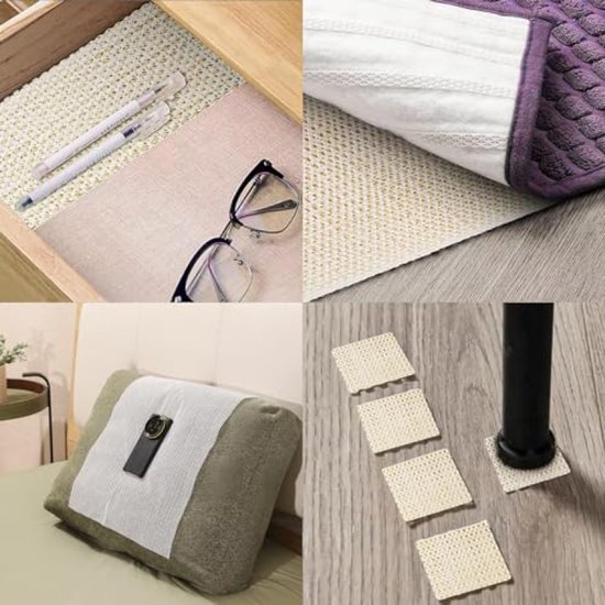 Rutschfeste Matte Für Teppichböden, 150 X 200 Cm – Zuschneidbare Pvc-antirutschmatte – Geeignet Für Fußböden, Autos Und Kofferraum.