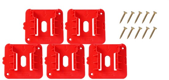 Batteriehalter Passend Für Milwaukee M18 18v Batteriehalterungen, Passend Für M18 48-11-1815 (5er-pack).