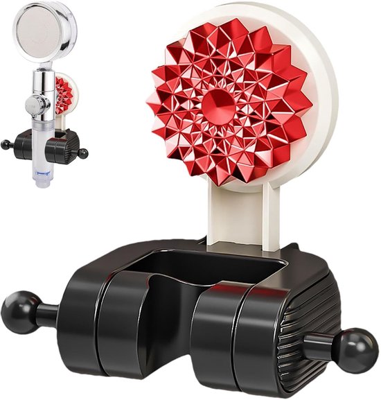 Badezimmeraccessoire Tragbarer Duschkopfhalter Vielseitiger Duschhalter Wasserdichter Duschhalter Duschkopfhalter Schnellverschluss-duschhalter