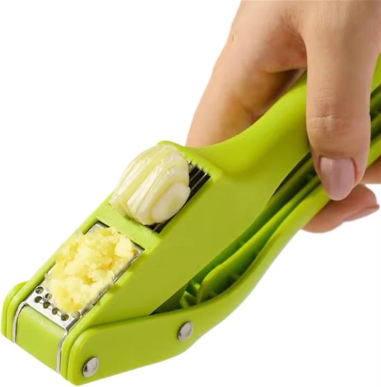 Knoblauchpresse, Klein Und Leicht, Aus Kunststoff, Ingwerschneider, Ergonomischer Griff, Leicht Zu Bedienender Knoblauchschäler