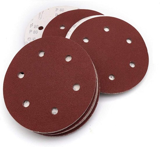 20er-packung Klett-schleifscheiben Körnung 80 225 Mm Schleifscheiben-set Für Wand Und Deckenschleifer Schleifpapier Zur Oberflächenbehandlung Von Holz