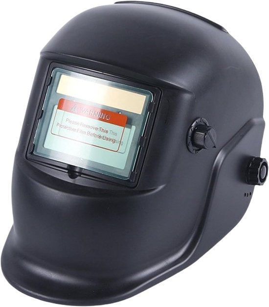 Leichter, Solarbetriebener Schweißhelm Mit Farbtechnologie Für Schnelle Reaktionszeiten Bei Schneid-, Schleif- Und Schweißarbeiten.