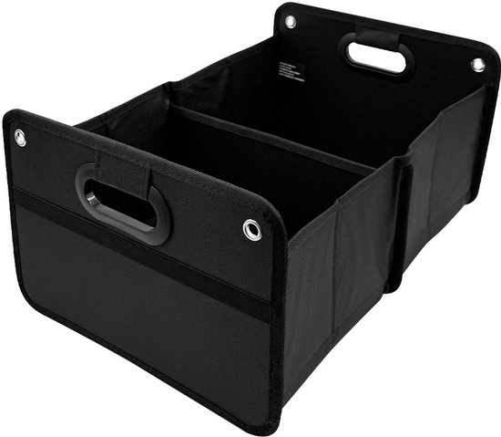 Faltbarer Kofferraum-organizer – Verstärkt Und Robust – 46,5 X 32,5 X 22,5 Cm – Aus 600d Oxford-gewebe