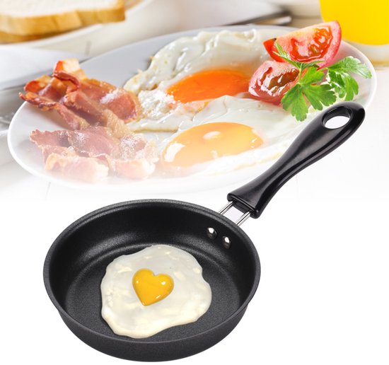 Mini-antihaft-bratpfanne 12 Cm, Leicht, Für Eier Und Pfannkuchen, Geeignet Für Kleine Portionen