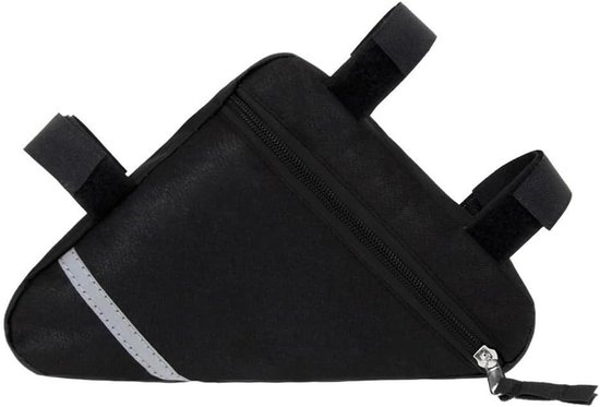 Dreieckstasche Für Fahrräder, Rahmentasche Für Fahrräder, Wasserdichte Dreieckstasche Aus Nylon, Reflektierende, Dekorative Werkzeugtasche Für Fahrräder