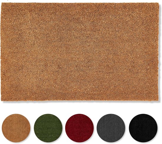 Fußmatte Aus Kokosfasern – Rutschfest – 40 X 60 Cm