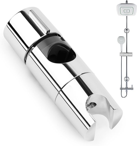 Verstellbarer Duschgriff Für Duschschlauch – 18–25 Mm Durchmesser – Wandmontage