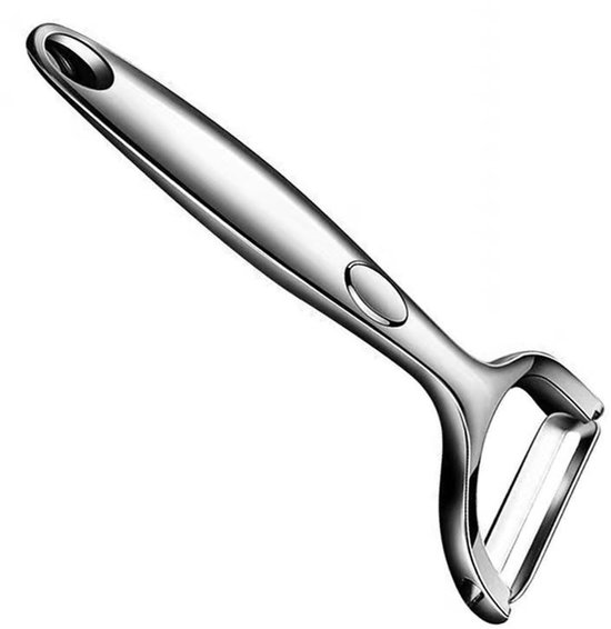 Dailygoods Gemüseschäler Aus Edelstahl Gemüsemesser Spargelschäler Ergonomisches Design Scharfe Klinge Leicht Zu Reinigen Liegt Gut In Der Hand