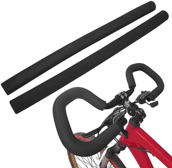 Fahrradlenkergriffe Aus Schwamm - Lenkerendgriffe - Fahrzubehör - Set Mit 1 Paar - Html-inhalt.