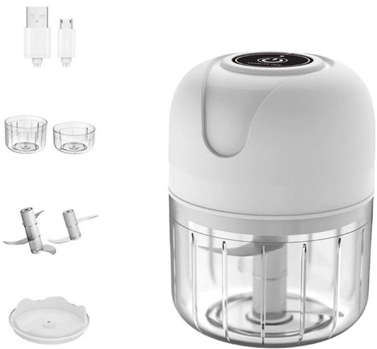 Elektrischer Mini-zwiebelschneider – Leistungsstarke Presse Für Knoblauch Und Zwiebeln – Mini-zerkleinerer – Kabelloser Küchenschneider