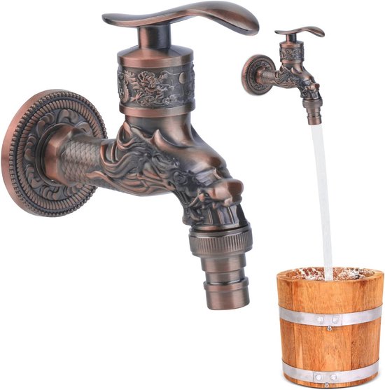 Gartenarmatur – Außenarmatur – Gartenzubehör – Elegante Armatur – Wandmontage
