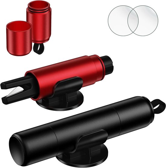 2-in-1-sicherheitshammer Für Autos Mit Gurtschneider Und Glasbrecher – 2er-set