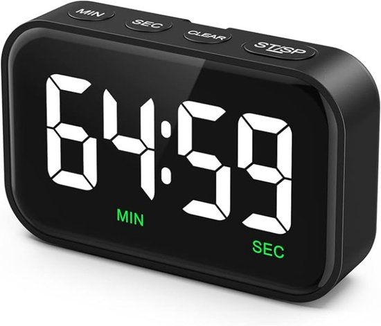 Digitaler Timer Und Stoppuhr Mit Großem Lcd-bildschirm