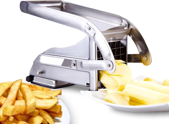 Pommes Schneider Streifenschneider Kartoffelschneider Mit Doppelklinge Streifenschneider Pommes Schneider Mit Rutschfestem Saugnapfverschluss Pom