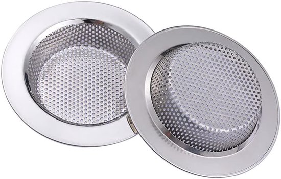 2er-pack Edelstahl-küchenspülensiebe Mit Einem Durchmesser Von 7-5 Cm / 2,95 Zoll