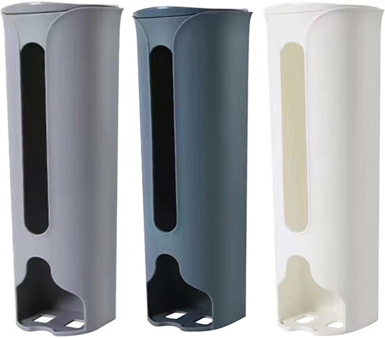 3-teiliges Wandregal Für Plastiktüten, Aufbewahrungsregal Für Müllbeutelrollen, Unterbauregal Für Die Spüle, Hängeregal Für Einkaufstüten Am Schrank