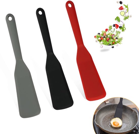 Dailygoods – Mini-spatel-set (3-teilig) – Küchenhelfer Aus Silikon – Rutschfest