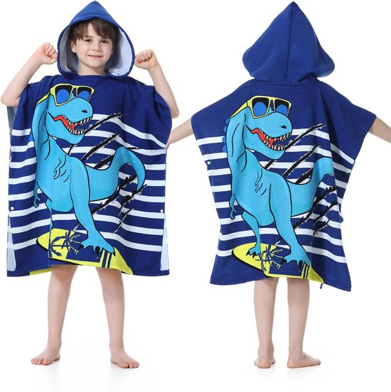 Kinderbademantel – Superweich – Sehr Saugfähig – Geeignet Für Jungen Und Mädchen – Länge 0–120 Cm – Modell B