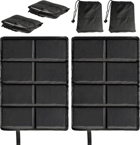 2x Faltbare Sitzkissen, Wasserdicht, Für Outdoor-aktivitäten Wie Wandern Und Camping