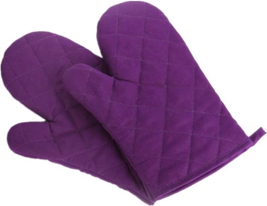 Paar Hitzebeständige Ofenhandschuhe Extra Dicke Rutschfeste Backhandschuhe Geeignet Für Backofen Mikrowelle Und Grill Größe 28 X 18 Cm Ideales