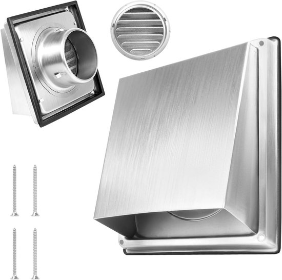 Lüftungsgitter Aus Edelstahl Für Kamine Und Öfen – 150 Mm