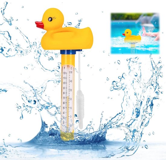 Schwimmbadthermometer – Schwimmendes Wassertemperaturmessgerät Für Innen- Und Außenpools, Aquarien Und Fischteiche