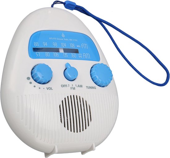 Tragbares Duschradio Mit Am/fm-empfang, Wasserfest Und Ideal Fürs Badezimmer – Für Ein Erstklassiges Klangerlebnis.
