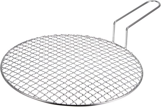 Grillbesteck-set – 295 Mm Edelstahl-grillnetz Für Den Gewerblichen Einsatz, Antihaftbeschichtet Für Den Hausgebrauch