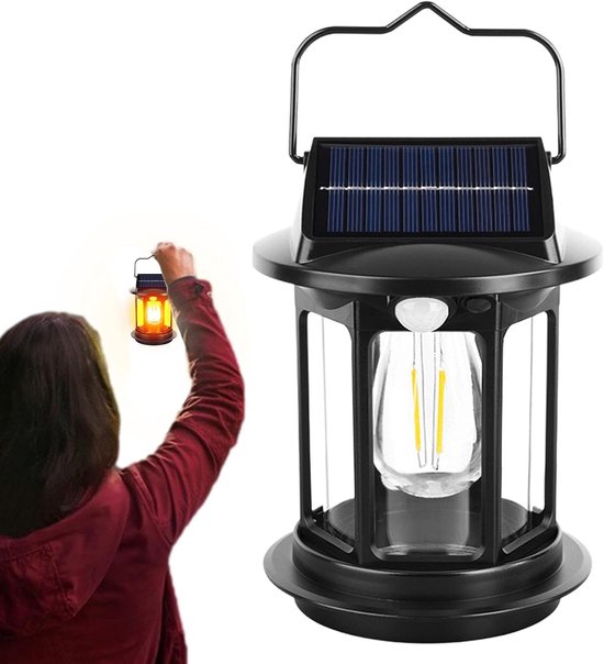 Solarbetriebene Campingbeleuchtung Solarbetriebene Campinglaterne Tragbare Outdoor-lampe Wasserdichte Usb-solartaschenlampe Aufhängbare Für Und