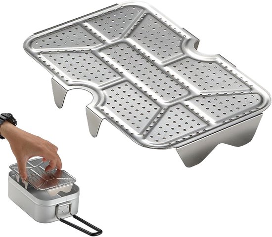 Dampfgarer Zum Kochen, Camping-dampfgarer, Dampfgarer, Edelstahl-dampfgarer, Multifunktionale Dampfschüssel, Dampfgarereinsatz Für Dampfgargeschirr