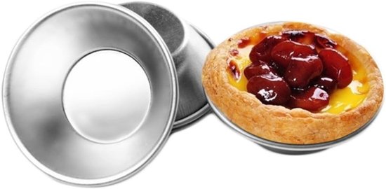 Set Mit 24 Eiförmigen Tarte-/kuchenformen Und Backblechen, Eiförmige Tarte-/onigiri-formen, Wiederverwendbar.