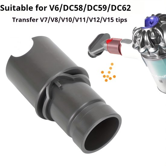 Ein Schlauchadapter Und Staubsaugerzubehör Kompatibel Mit V7v8v10v11v12v15 Geeignet Für Dyson Staubsauger Der Serien Dc Und V6 Ideal Für Zuhause