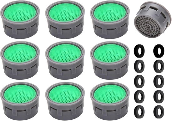 Ein Set Aus 10 Strahlreglern Für Wasserhähne Inklusive Dichtungsringen Ersatzteilen Für Küchen Und Badezimmerarmaturen Filtereinsätzen Und Für