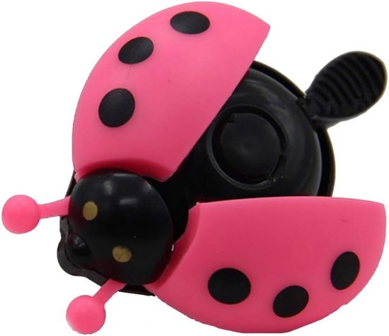 Marienkäfer-fahrradklingel Für Kinder, Fahrradklingel Mit Hupe, Für Den Lenker, Klarer Klang, 2 Stück