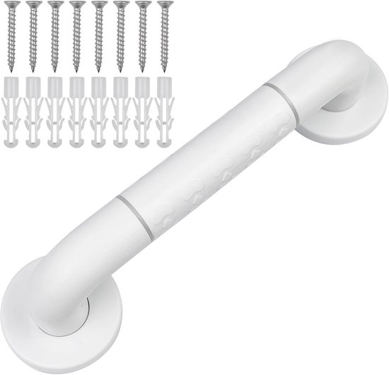 Duschhaltegriff 30 Cm, Edelstahl Und Rutschfestes Nylon Für Mehr Sicherheit Im Badezimmer