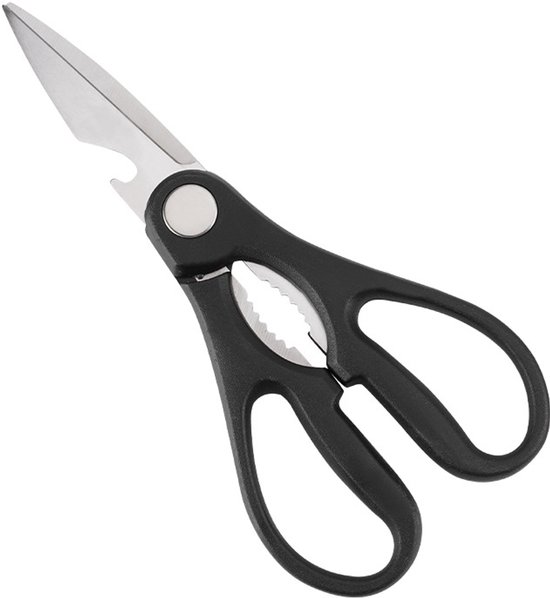 Multifunktionale Küchenschere Aus Edelstahl Robuste Und Langlebige Haushaltsschere Geeignet Zum Schneiden Von Hühnerknochen Fisch Usw 19 5 X 8 2 19,5