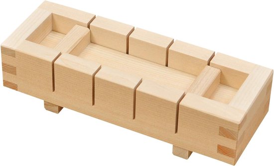 Japanische Sushi-presse (oshizushi) Für 5 Scheiben (8,3 × 3 Zoll)