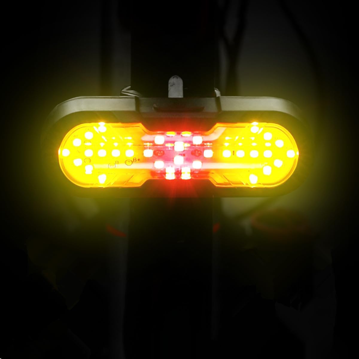 Fahrradblinker Mit Drahtloser Fernbedienung – Fahrradrücklichter Mit Integrierten Blinkern Zur Verwendung Während Der Fahrt.