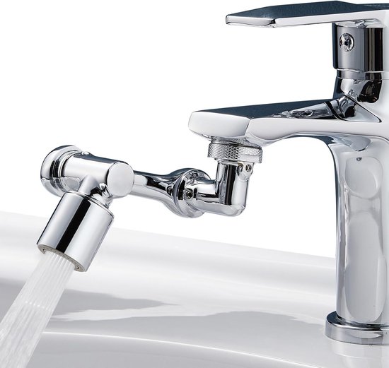 Wasserhahnverlängerung – Multifunktional – Schwenkbarer Wasserhahn – Mit Adapter – Geeignet Für Bad Und Küche