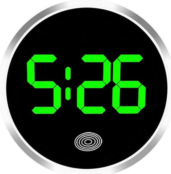 Digitale Armaturenbrettuhr, Uhr Mit Led-zeitanzeige, Touchscreen-uhr, Kann Am Armaturenbrett Montiert Werden.