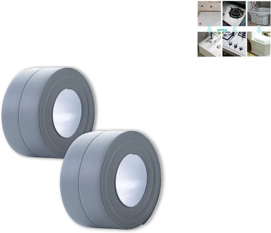 Dichtungsband – 3,2 M X 38 Mm – Dichtungsband Für Bad Und Küche – Fugendichtung – Sanitärdichtung – Wasserdicht