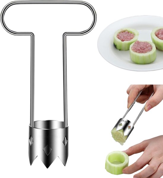 Birnenentsteiner – Kernentferner Entsteiner Aus Edelstahl – Für Gurken, Tomaten, Wassermelonen, Birnen Und Kiwis