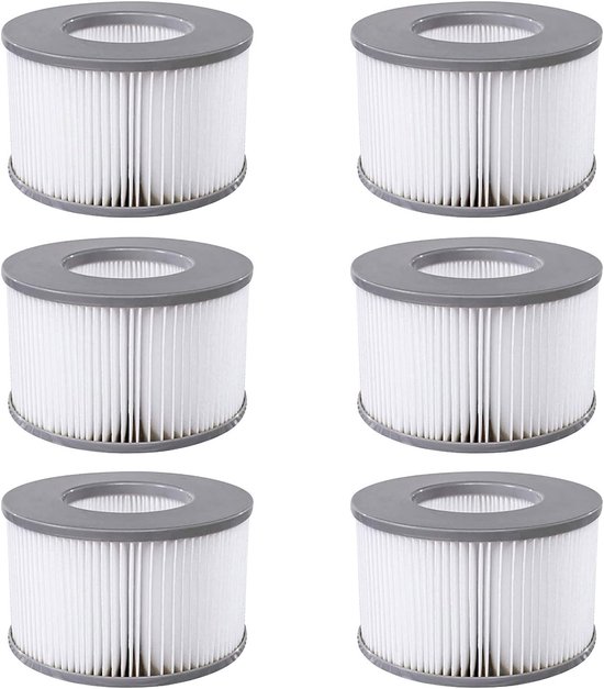 6 Ersatzfilter Für Mspa Whirlpool - Filterkartuschen-wasserfilter - Kompatibel Mit Mspa Fd2089 - Aufblasbare Pools