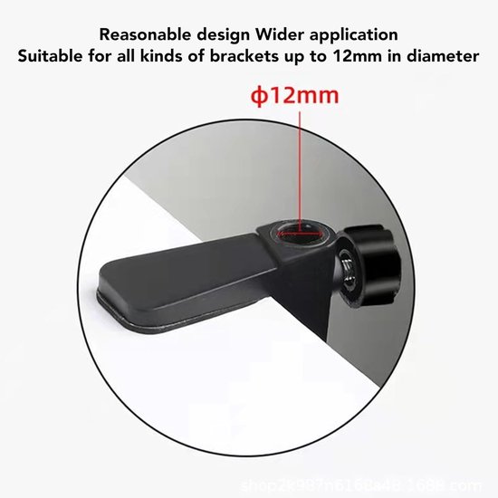 Rutschfeste Tischklemme – Ersatzklemme Für Schreibtischlampen – 61 Mm (2,4 Zoll) – Geeignet Für Mikrofonarme