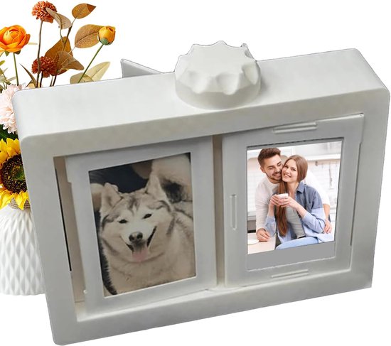 Drehbarer Bilderrahmen 360 Drehung Mit Handkurbel Geeignet Für 12 Karten Fotos Tischdekoration Für Zuhause Schlafzimmer Und Wohnzimmer Tolles Für