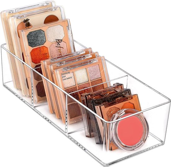 Acryl-make-up-organizer Mit 3 Fächern – Aufbewahrung Für Badezimmerkosmetik – Schmuckaufbewahrung