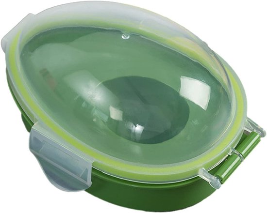 Dailygoods – Feuchtigkeitsbeständiger Avocado-behälter – Obstaufbewahrung – Frischebehälter – Küchenutensil – Kunststoff – 15,3 X 11 X 8 Cm