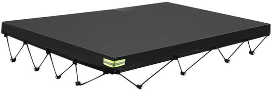 Dailygoods Hochleistungs-ladeflächenabdeckung Plane Für Pickups Anhängerabdeckung Strapazierfähiges Polyestermaterial Maße 214 X 122 X 13 Cm Und