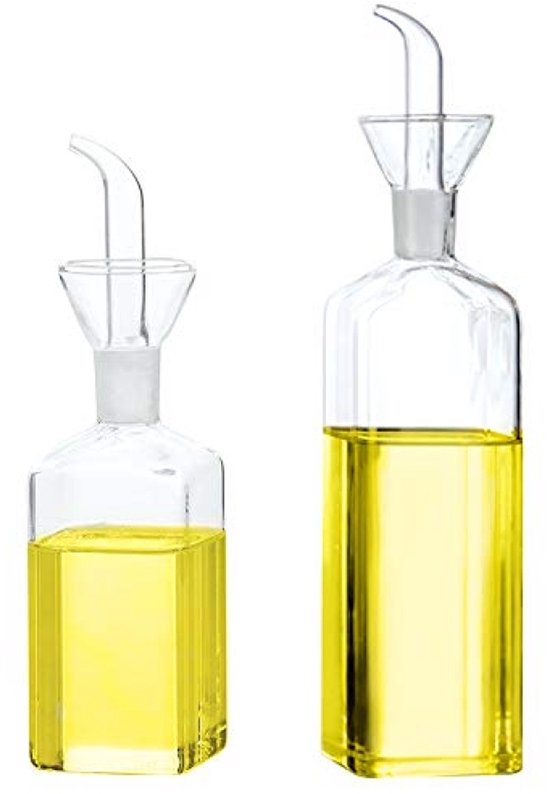 Olivenölspender – Tropffrei – 1-teilig – Lebensmittelechtes Glas